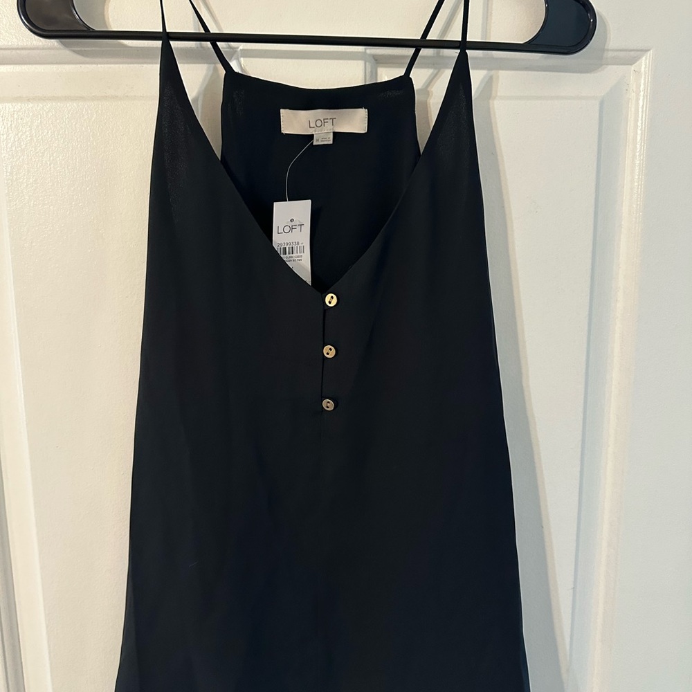 LOFT Black Women's Tank Top